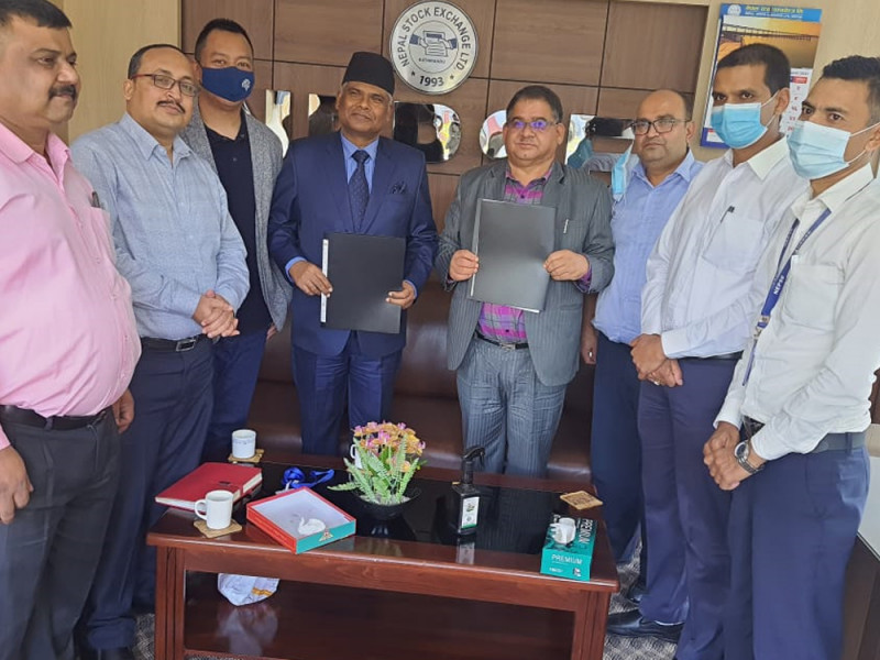 युनियन लाइफ इन्स्योरेन्स नेपाल स्टक एक्सचेन्जमा सूचिकृत